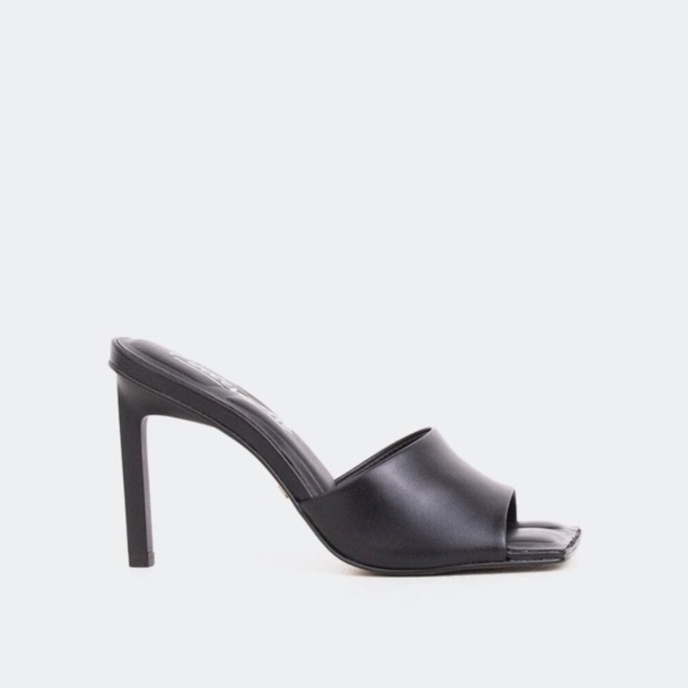 L’INTERVALLE Sosua, Black Leather/Cuir Noir 6 37 Brazil